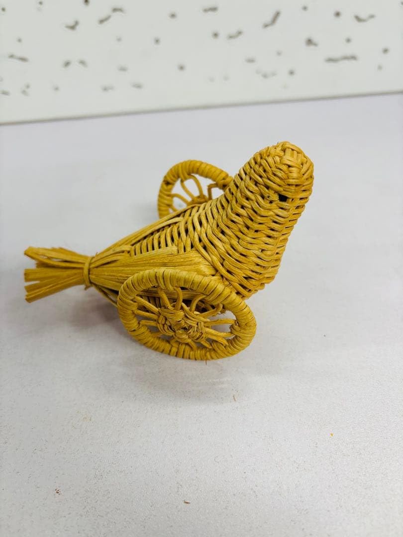 Amazon | あけび細工 はと車 民芸品 郷土玩具 野沢温泉 工芸品 鳩車