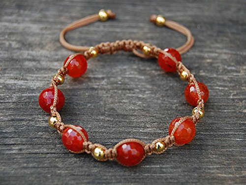 Agate Bracelet,Agate Gemstone shamballa Bracelet,Yoga,Meditation Bracelet fit All, Gemstone Beads, Man,Women, Beaded Jewelry,Ethnic Bracelet 6mm