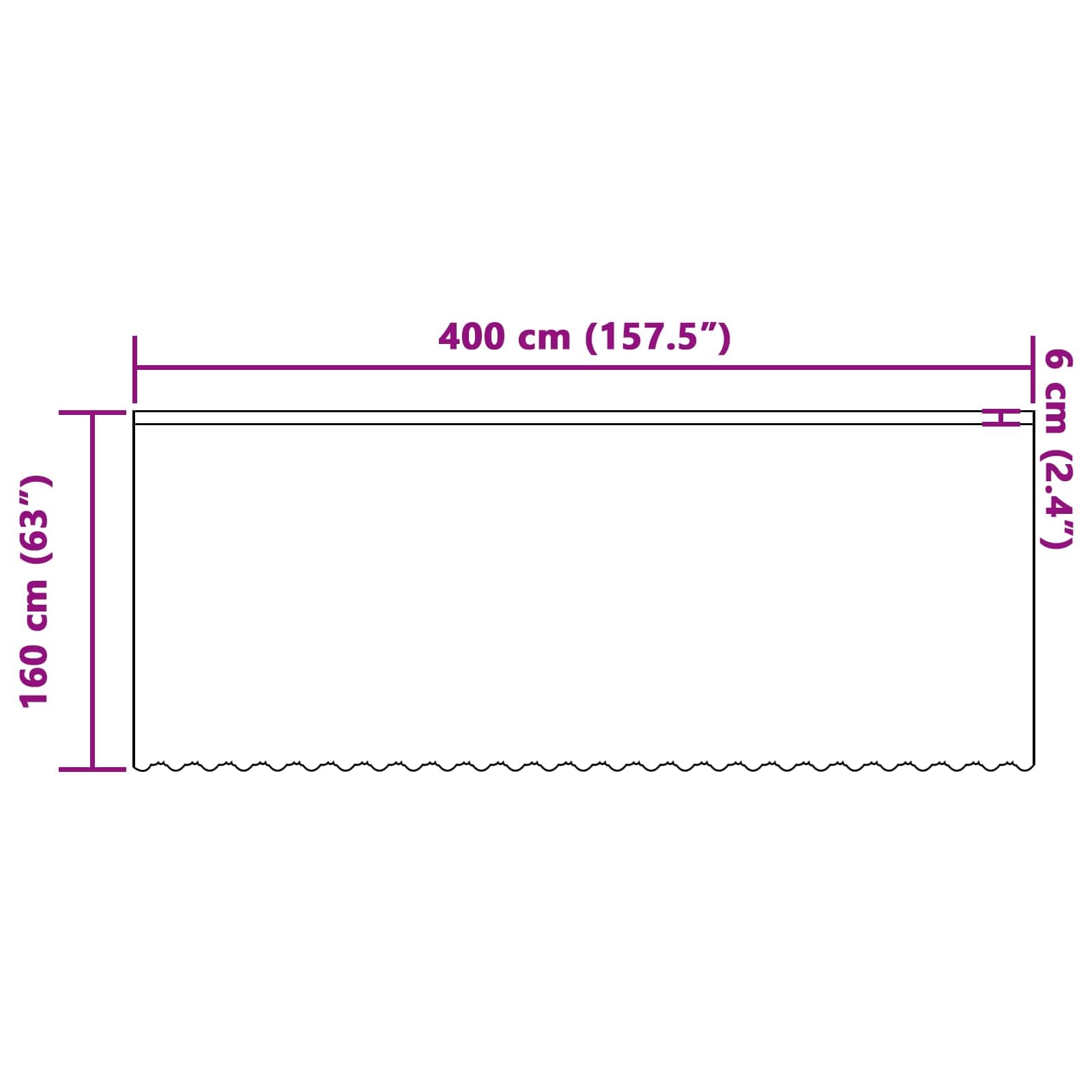 Rideau en dentelle blanc en polyester 160 x 400 cm, décoration de fenêtre avec brise-vue et protection solaire, rideau pour salon, chambre à coucher, bureau, panneau léger avec 4 méthodes de