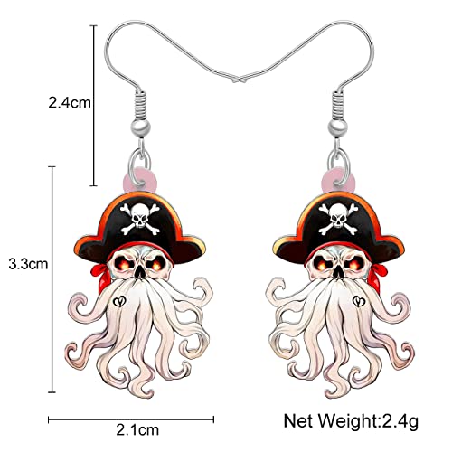 Joyas de regalos para mujeres con pendientes de pulpo BAMAY 5