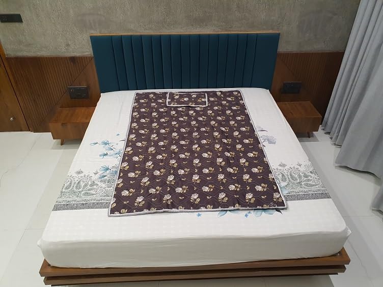 BIO Magnetic Mattress Protector with 1 Pillow (3X6 feet) Brown-picture-23