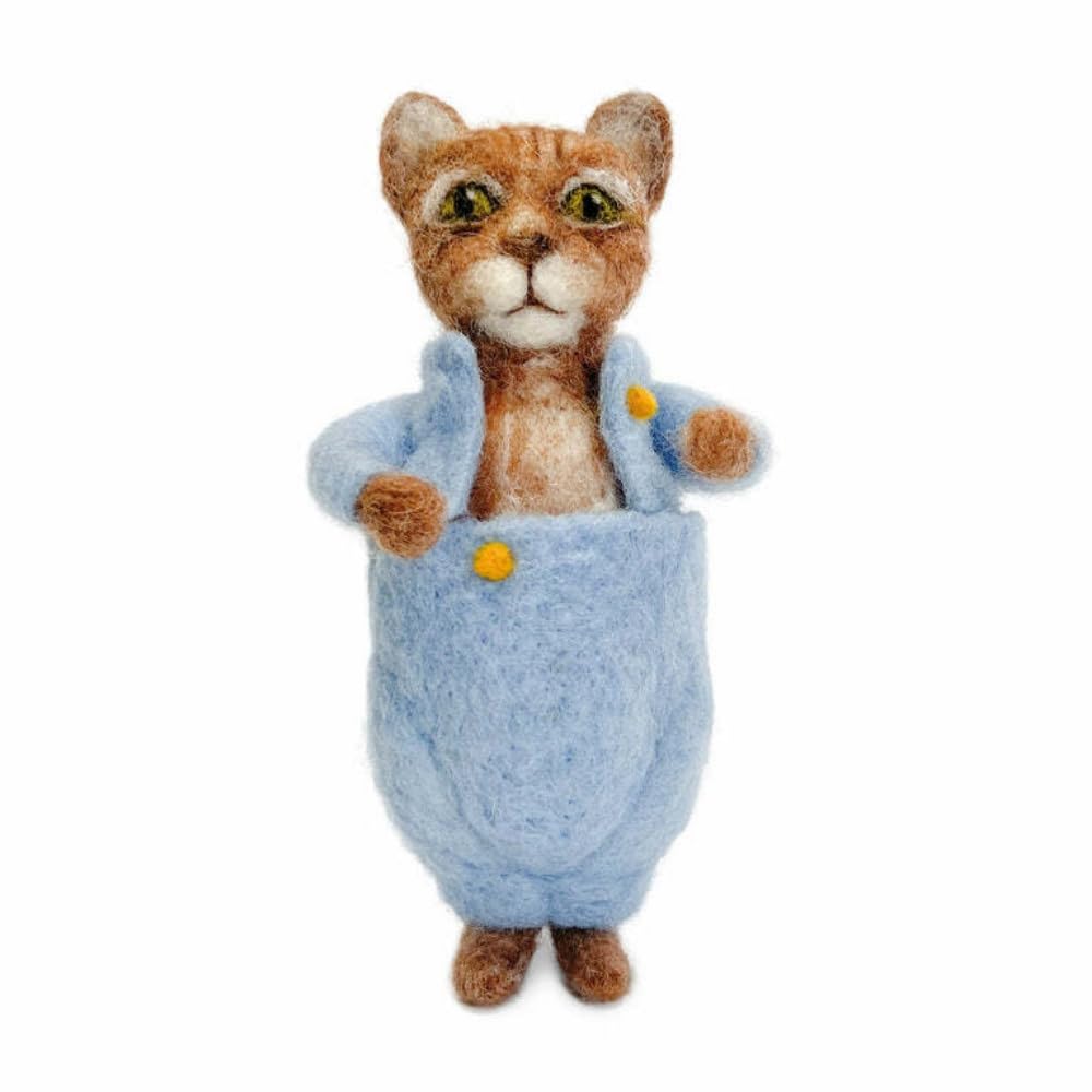The Crafty Kit Co Tom Kitten Needle Felting Kit