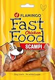 Flamingo Snacks Fast Food Scampi mit Huhn 5 stück 120gr - Ohne Zuckerzusatz