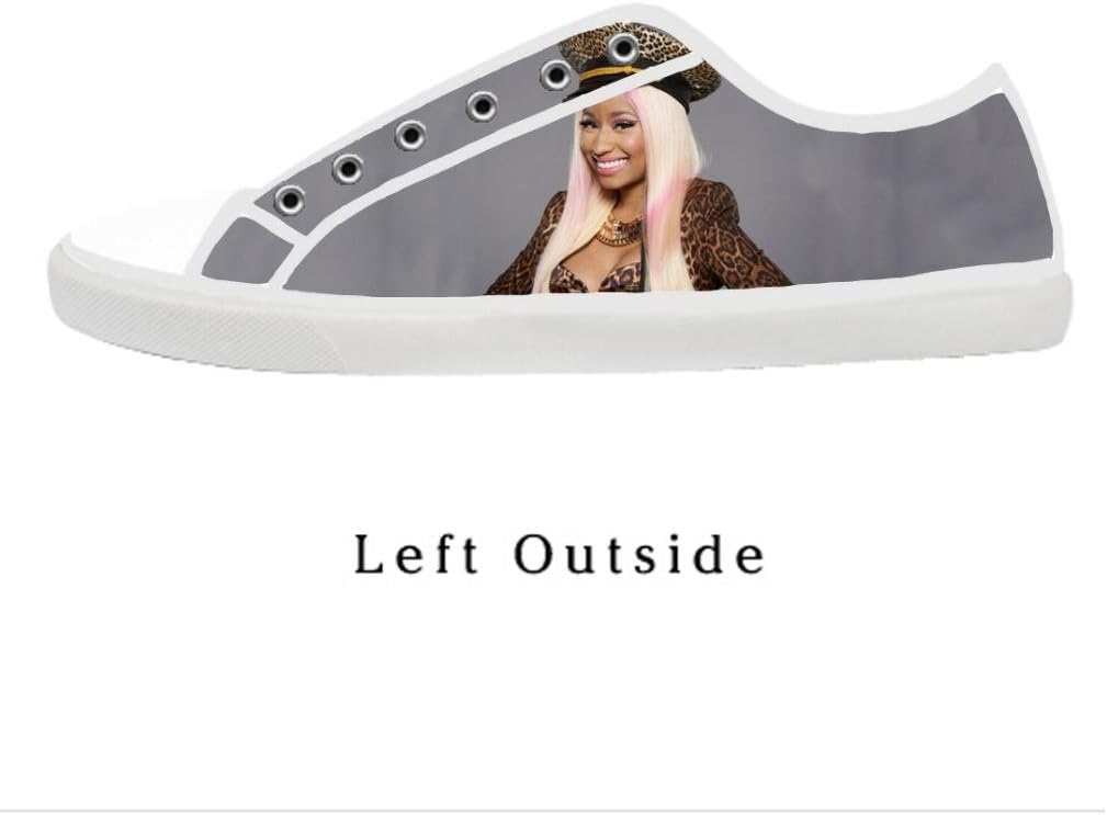Custom Nicki Minaj Custom Men's Canvas Shoes Fashion Shoes for Men