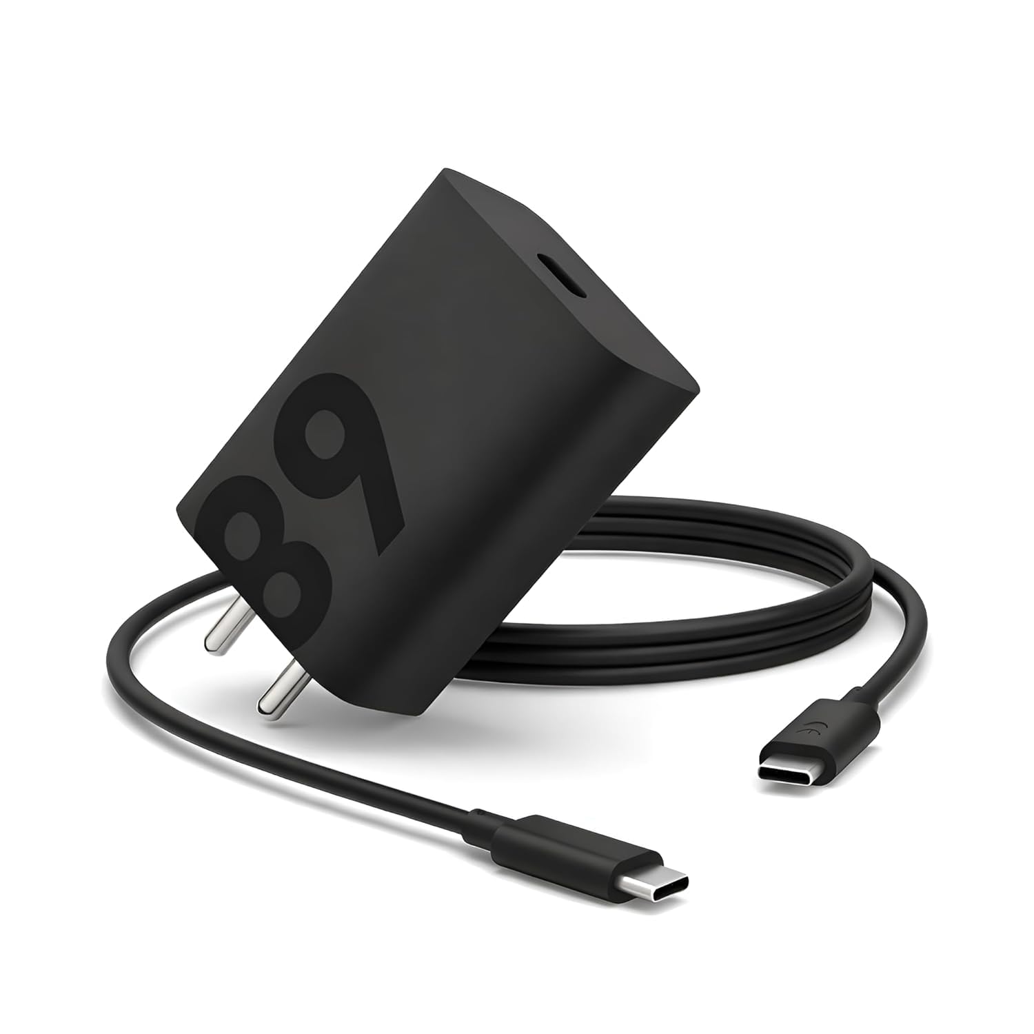 68W Fast Charger for Op-po A11 Original QC Adapter Type C 3.0A High Speed Fast Turbo SuperVooc QC 3.0 Smart SinglePort with 1m Type-C Charging & Sync Cable (Black, VOOC, SZ.A2)-image-45