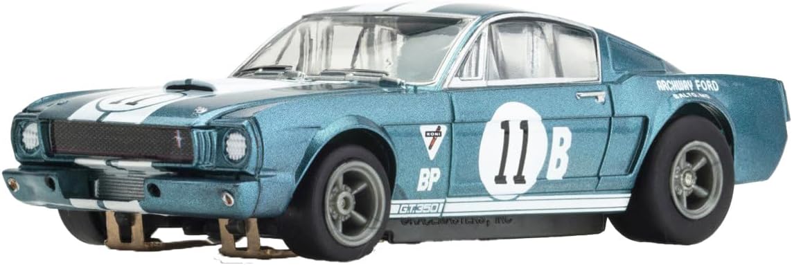 AFX 22071 Shelby GT350R 1965 Donohue White/Blue