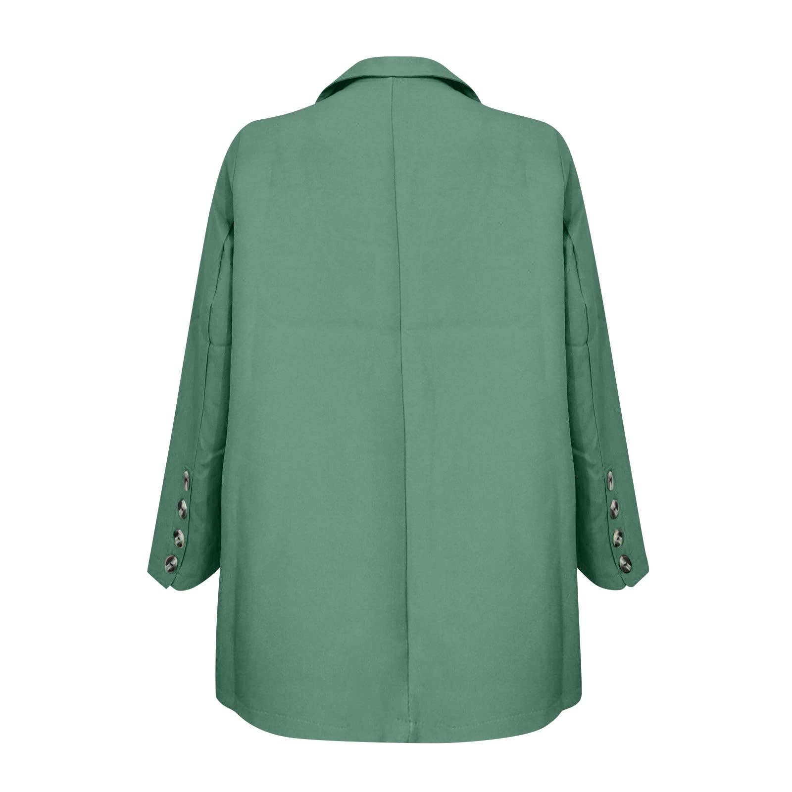 Tailleur Femme Ensemble Pantalon 2 Pièces Chic et Elegant Couleur Unie Slim Fit Blazer Veste Travail Décontracté Bureau Blazer Formelle