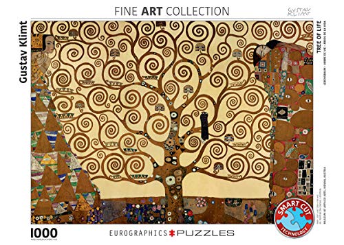 EuroGraphics EUROPZ-6059 Gustav Klimt Puzzle, Mehrfarbig, Einheitsgröße – Bild 4