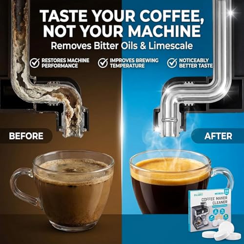 24 Pack of Coffee Machine Cleaner & Descaler Tablets - image 2
