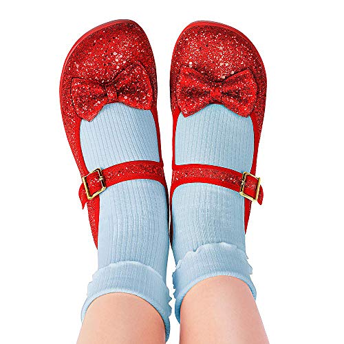 Image of Hot Chocolate Design Women's Mary Jane Flat Shoes - Mary Jane Flat Dress Shoes with Non-Marking Rubber Sole Adjustable Buckle-Strap, Adjustable Buckle-Strap and Cushioned Inner Sole with Arch Support