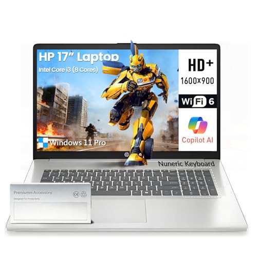 Portátil HP 17.3'' Core i3 16GB RAM 256GB SSD Windows 11 Pro miniatura 1