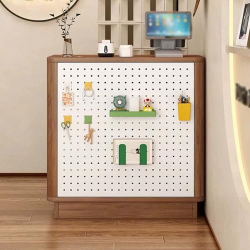 Escritorio multifuncional con armario Der & Sto que ahorra espacio para salones, pasillos y tiendas, perfecto mostrador pequeño para trabajos eficientes