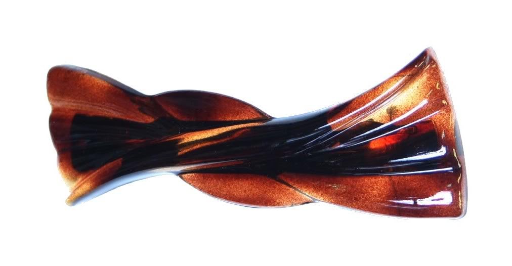 Caravan Tortoise Shell Barrette, Diamond Invert Stick