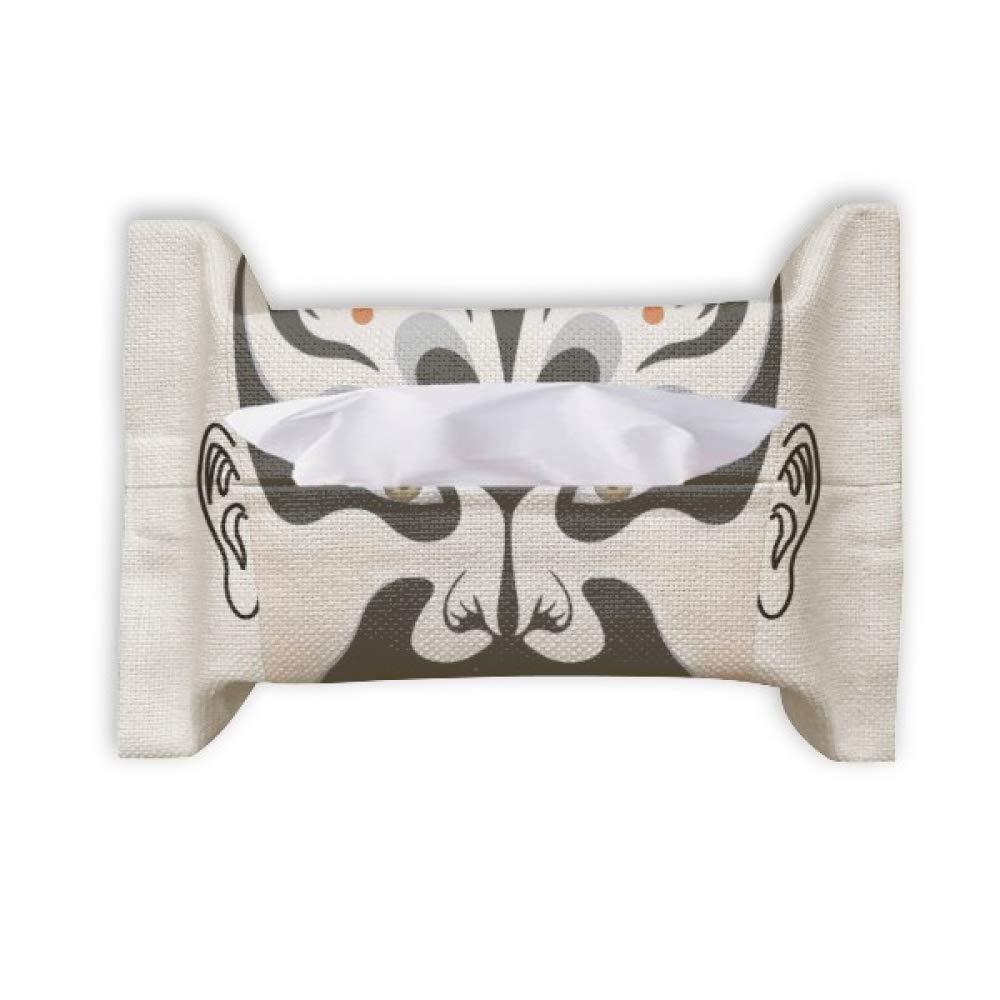 Peking Opera Mask Colorful Zhangfei Paper Towel Facial Tissue Bag Napkin Bumf