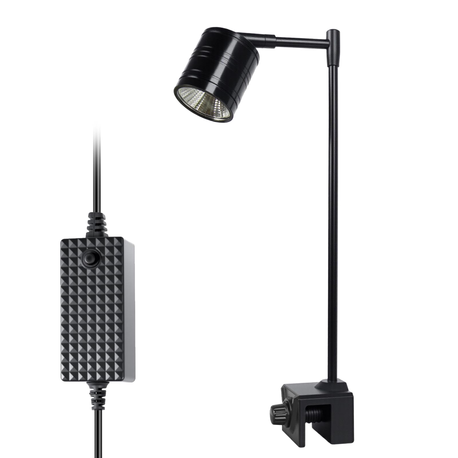 Boxtech Aquarien LED beleuchtung 10W - COB Spotlight mit Temperaturbeständigkeit Schnelle Wärmeableitung und nachhaltige Nutzung