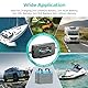 RoyPow Lithium Batterieladegerät 10A LiFePO4 Ladegerät 28.8V Erhaltungsladegerät mit Aktivierung der Lithium-Batterie für Auto LKW Motorrad Rasenmäher Boot Marine Batterien