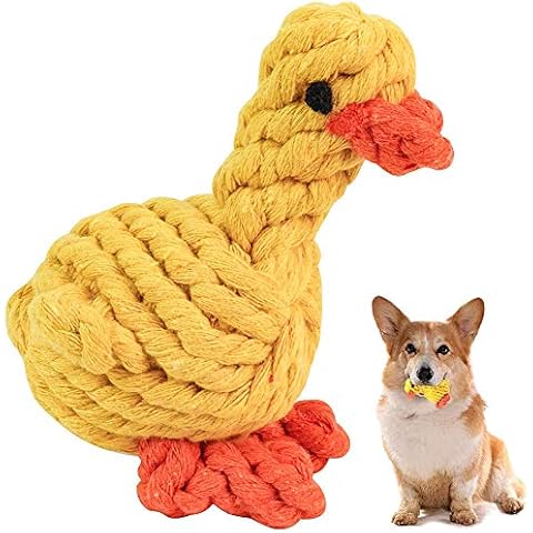 Yhuasia Hundespielzeu, Welpens Hundespielzeug, Hundespielzeug Plüsch Baumwolle Seil, Plüsch Stoff Spielzeug Cover
