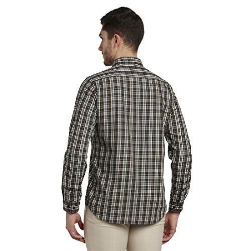 Image of Colorplus Men's Checkered Regular Fit Casual Shirt