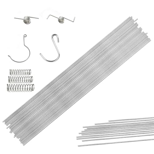 SZSMW 30 Tubolare Ferro - Tondino di Ferro - Tondino Acciaio Inox - Applicato In Vari Campi, Come Tessuti, Attività DIY, Tubi Chimici, Parti Meccaniche, Molle di Produzione (400 * 2 Mm)