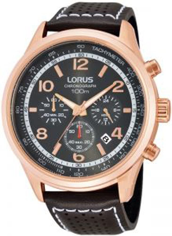 Montre Lorus RT320DX9 finitions acier inoxydable cadran noir - 2
