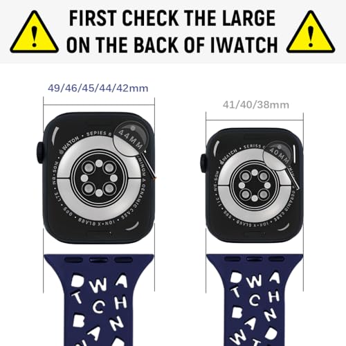 Image of ZORBES 2 Pcs Watch Band Compatible With 42 /44 /45 /46 /49mm Smartwatch