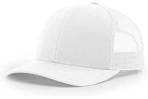 RICHARDSON Ball Cap: The Perfect White Hat for Men