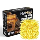 NIYAMAX® 36 Feet LED Fairy String Lights – 36 Bulbs on Waterproof Copper Wire | Decorative Lights for Bedroom, Garden, Wedding, Diwali & Christmas Home Decoration (Warm White)