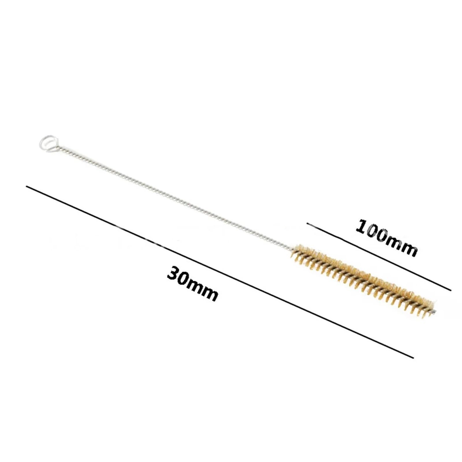 ReinigungsbüRste 5/10-teiliges Reinigungsbürsten-Set aus Edelstahl, Messing, Zylinder, Draht, Rohr, Rohrreinigungsbürste, Reinigungsbürste for Farbspritzpistolen AbflussbüRste(10pcs)