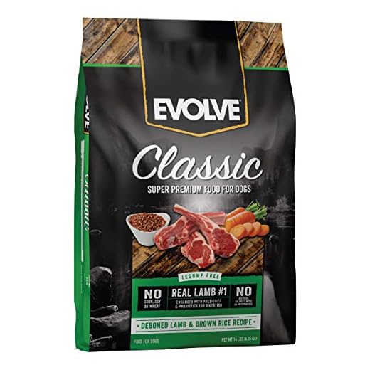 Evolve Classics Lamb and Brown Rice Recipe Dog Food, 14lb