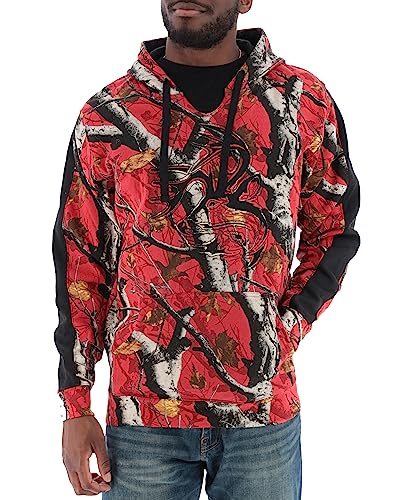 Image of Legendary Whitetails Mens Plaid Camo Pullover Hoodie