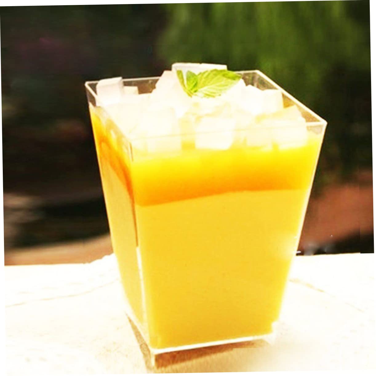 BCOATH 50pcs Dessert Cup Mini Tiramisu Cups Mini Parfait Cups Clear Portion Cups Individual Cheesecake Cups Mini Dessert Glasses Mini Dessert Pots Dessert Bowl Mini Trifle Cups Jelly Cups