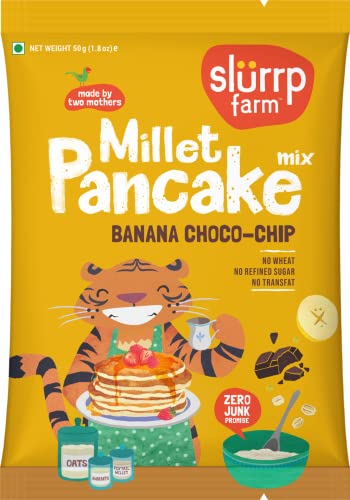 Image of Slurrp Farm Choco Crunch Chocolate Cereal and Slurrp Farm No Maida Pancake Mix