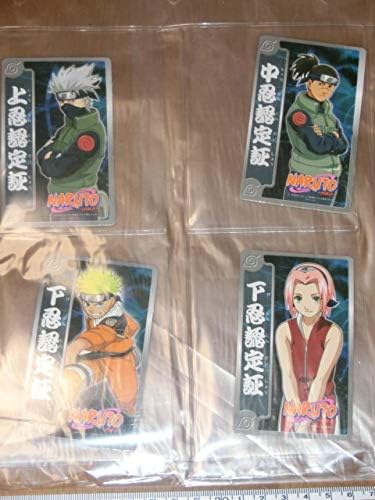 休日限定 イベント限定 ステッカー上忍認定証中忍認定証下人認定証うずまきナルトうちはサスケはたけカカシ奈良シカマル等6種 即決有り Naruto その他 Www Mediraf Nl