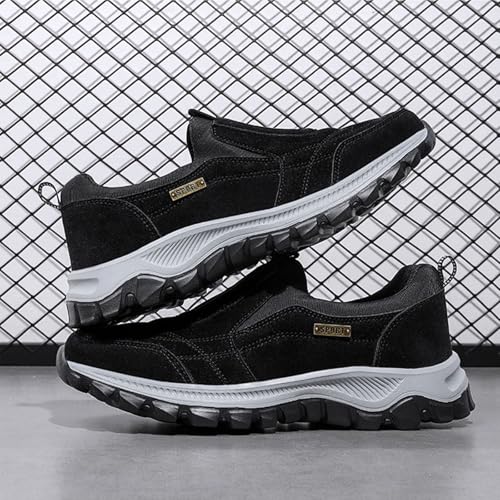 Dallader Men's Comfortable Waterproof Orthopedic Walking Shoes, Non-Slip, Breathablefor Outdoor, Travel, Work & Daily Use3