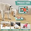 FOXMM Dog Puzzle Toys,Interactive Treat Puzzle Dog Toy for IQ Training & Mental Stimulating,Treat Puzzle Dispensing with Squeaky Design for Large Medium Smart Dogs