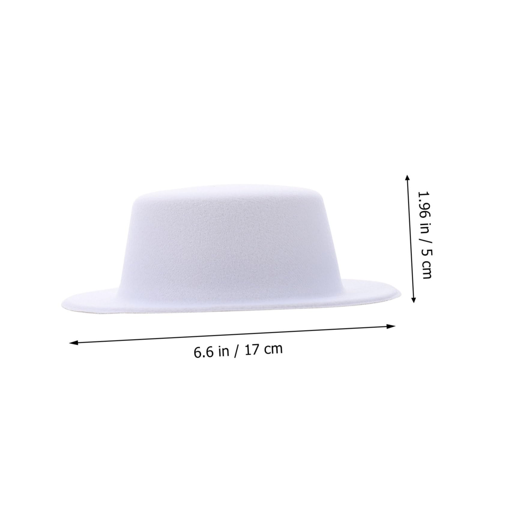 DIYEAH Mini Chapeaux de Cérémonie Blancs Accessoires DIY pour Cheveux Résistants en Eva et Tissu 2pcs pour Bricolage et Coiffure de Poupée DIYEAH Mini Chapeaux de Cérémonie Blancs Accessoires DIY pour Cheveux Résistants en Eva et Tissu 2pcs pour Bricolage et Coiffure de Poupée