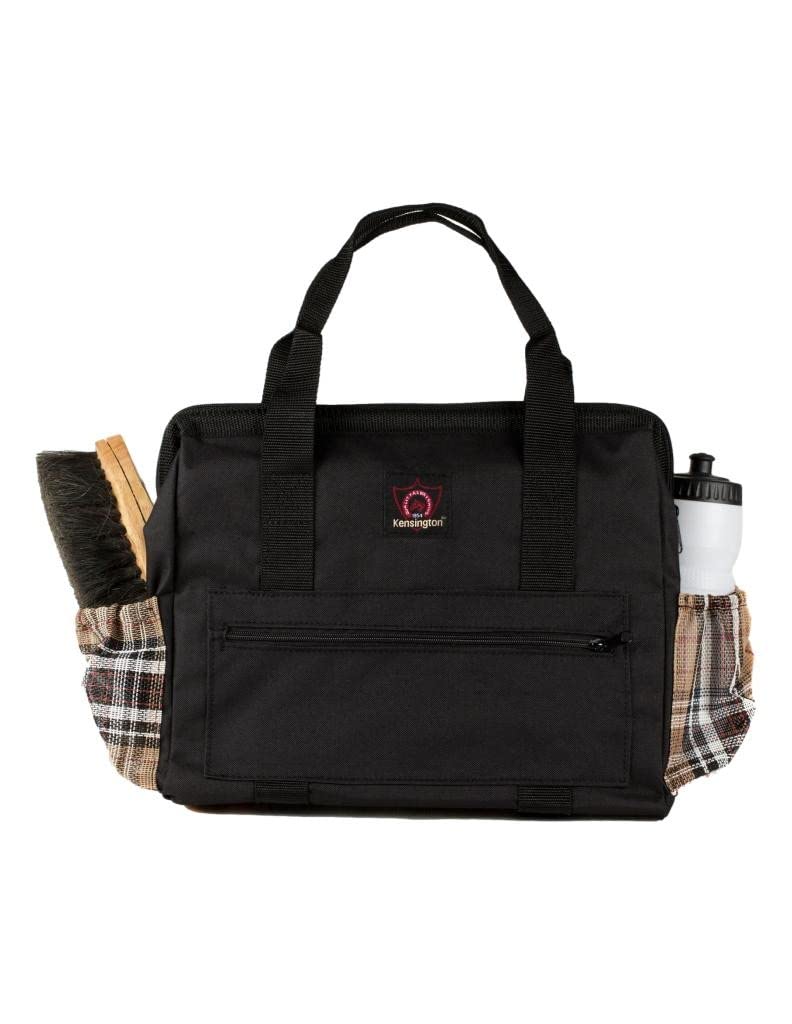 Elegante espectáculo totalizador Kensington KPP con cremallera Deluxe Black Plaid 2