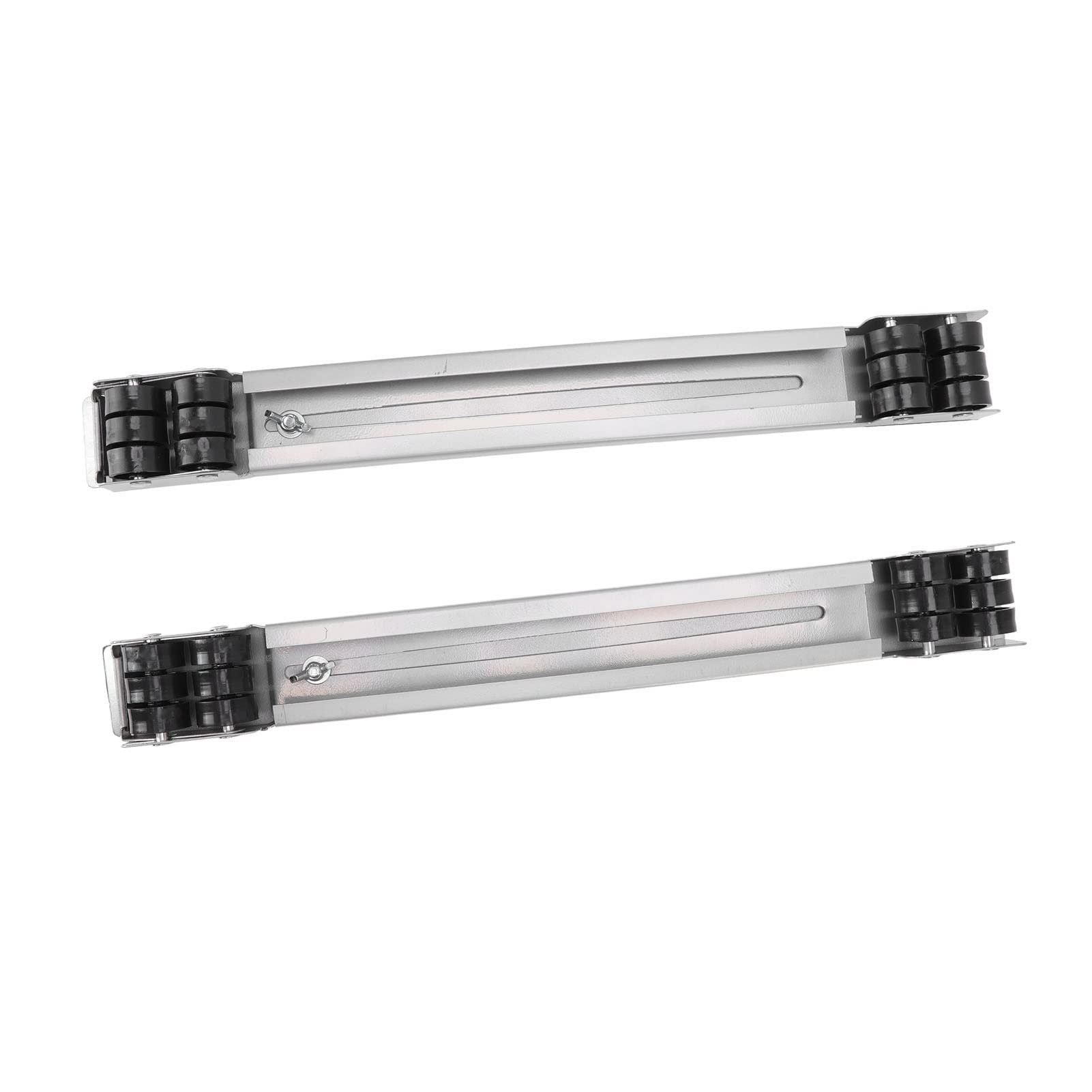 2 Set Di Supporti A Rulli Mobili Per Frigorifero, Lavatrice - Base Di Sollevamento Con Ruote - Foto 8