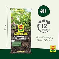 COMPO SANA Grünpflanzen und Palmenerde, 12 Wochen Nährstoffversorgung, 40 L – Ansicht 4