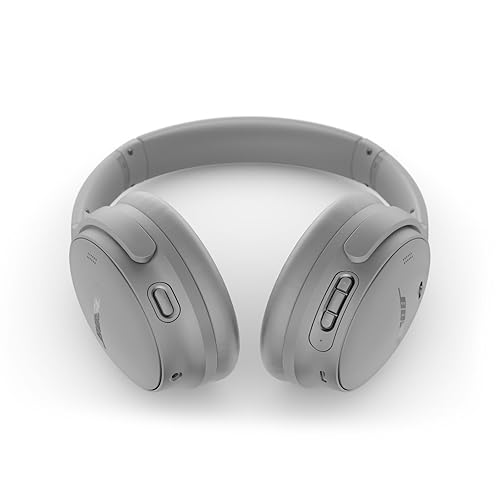 Bose QuietComfort Headphones - Wireless Bluetooth Headphones, Active Over Ear Noise Cancelling and Mic, USB-C Charging, Deep Bass, Up to 24 Hours of Playtime, Moonlight Grey - Limited Edition Color 4