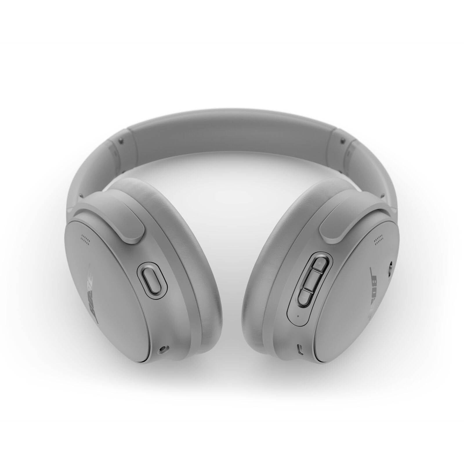 Bose QuietComfort Headphones - Wireless Bluetooth Headphones, Active Over Ear Noise Cancelling and Mic, USB-C Charging, Deep Bass, Up to 24 Hours of Playtime, Moonlight Grey - Limited Edition Color - 5