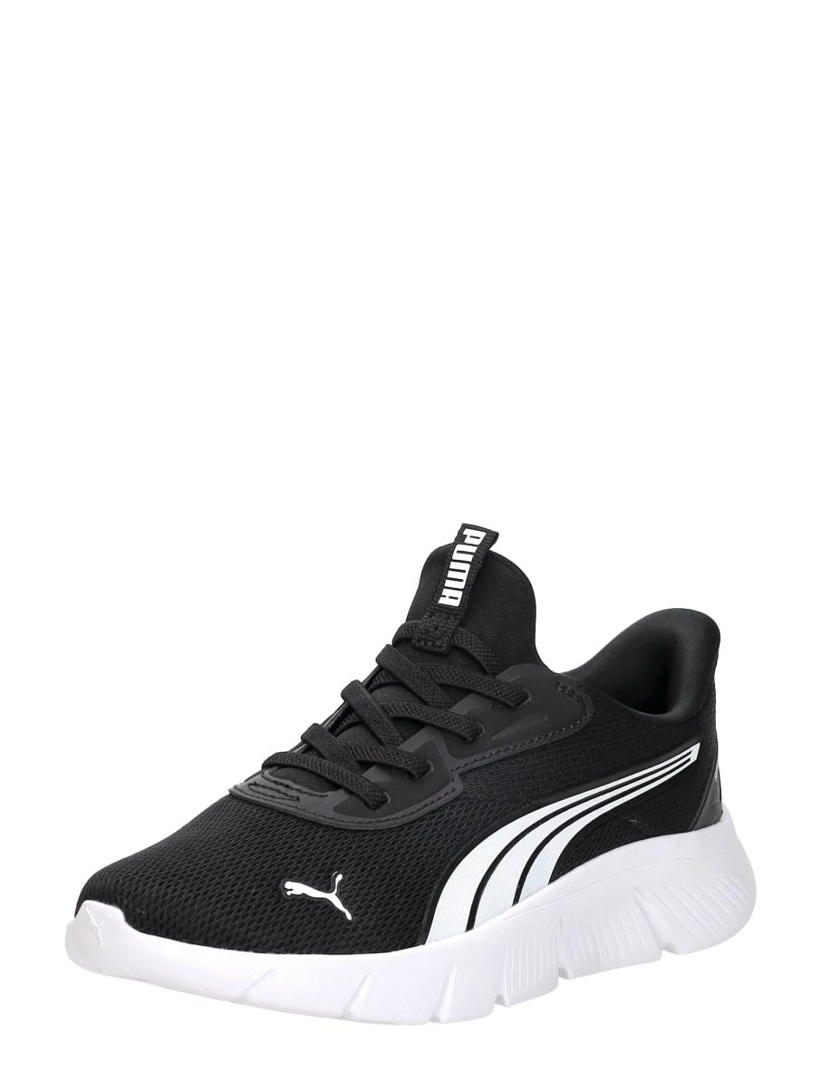 PUMA FLEXFOCUS SLIPTECH PS Sneaker, Nero Bianco, 13 UK Bambino, Nero (Puma Black), Bianco (Puma White), 32 EU