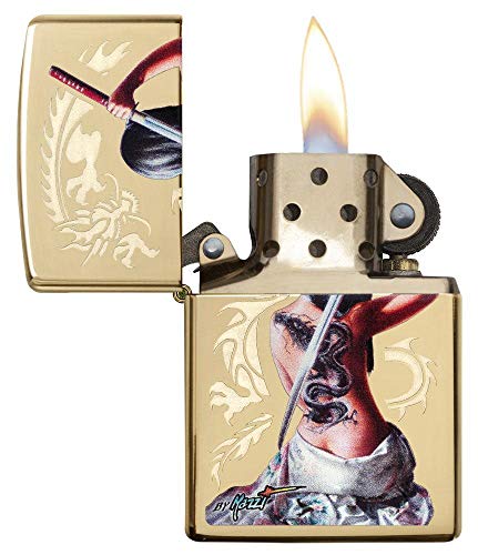 Encendedor de bolsillo Zippo Mazzi Dragon Girl miniatura 3