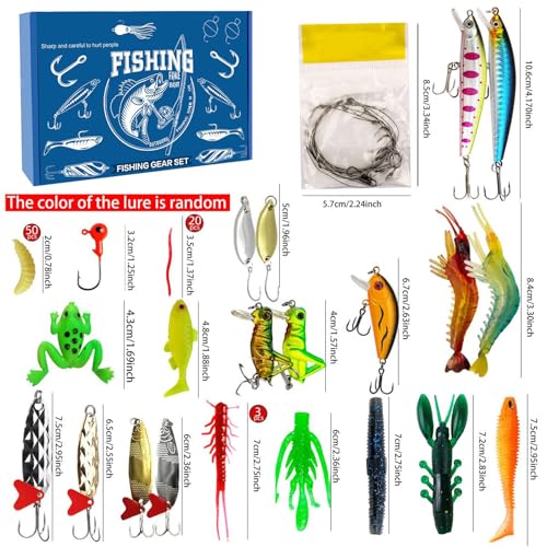 Kit d'appâts réalistes pour la pêche pour éviter les décrochages de truites - 5