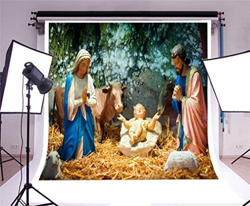 YongFoto 2x2m Sfondo Fotografico Religione cultura...