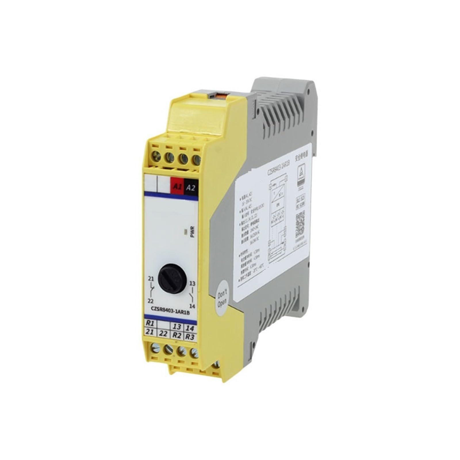 Relè CZSR80 01-2A2B per segnali DO del cancello di sicurezza | Per interruttori di controllo dei cancelli di sicurezza.