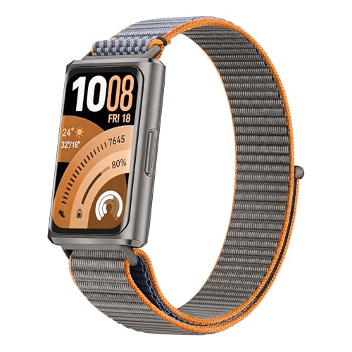 Image of XMUXI Compatible with Huawei Band 11 Nylon Straps Compatible with Huawei Band 11 Pro Watch Strap Lightweight Replacement Strap (No Watch)