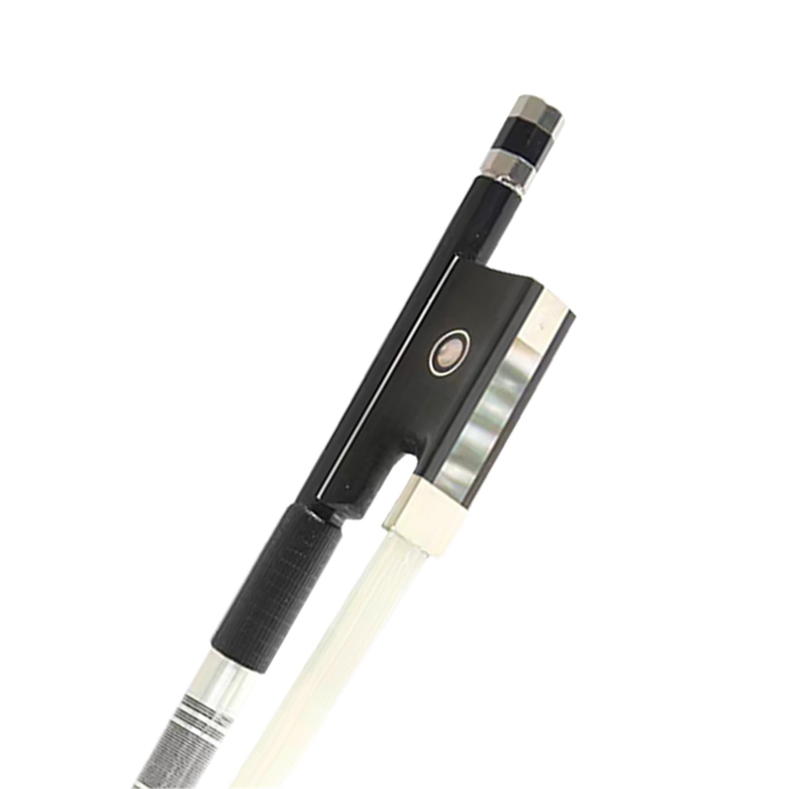 Arco Per Violino Accessori Per Strumenti Musicali Professionali In Fibra Di Carbonio Per Violino E Coda Di Cavallo 4/4(1/8 black)