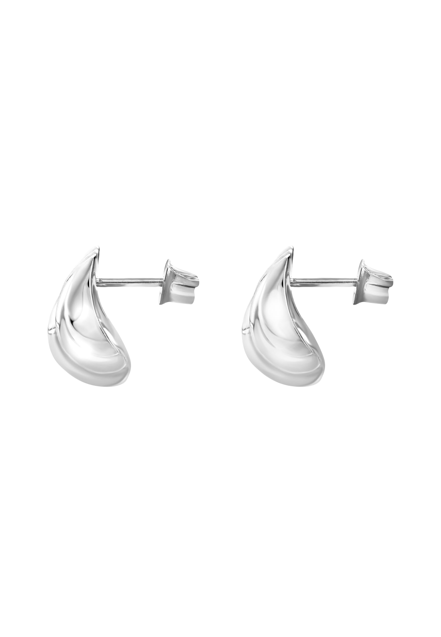 BREIL, Orecchini Donna in Acciaio | Collezione GLOBE, Orecchini, Dimensione 1,8 cm, Gioiello idee regalo donna