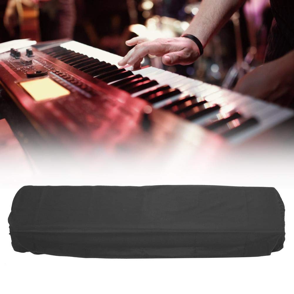 Dustproof Waterproof Dust Cover, Lightweight Digital Piano Keyboard Dust Cover, for Black 88-Keys Piano Black 61-Keys Piano(88 key black)